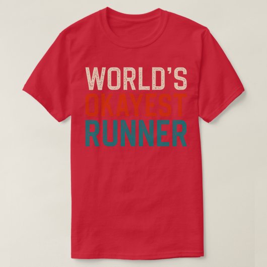 Worlds abest runner T-Shirt (Design vorne)