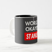 Worlds abest Stanley Zweifarbige Tasse (Vorderseite Links)