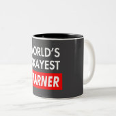 Worlds abest Warner Zweifarbige Tasse (VorderseiteRechts)