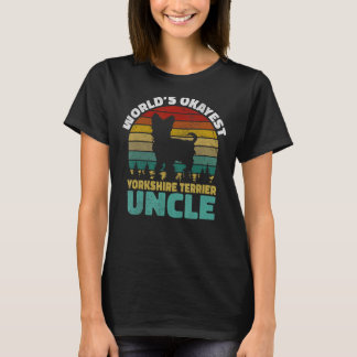 Worlds abest Yorkshire Terrier Uncle T-Shirt
