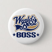 Worlds Best Boss Button (Vorderseite)
