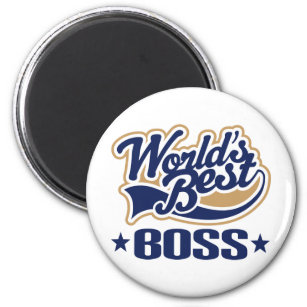 Worlds Best Boss Magnet