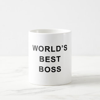 World's Best Boss Mug – Bold Classic Office Gift Kaffeetasse