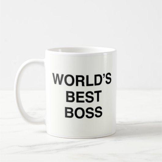 world's best boss the office mug kaffeetasse (Links)
