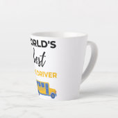 World's Best Bus Driver bl Milchtasse (Rechte Ecke)