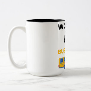 World's Best Bus Driver bl Zweifarbige Tasse