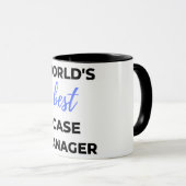 World's Best Case Manager 2 Tasse (VorderseiteRechts)