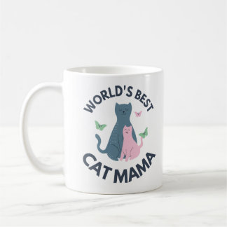 World's Best Cat Mama Kaffeetasse