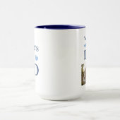 World's Best Dad 2 photo collage coffe Mug Tasse (Zentrum)