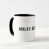 world's best dad coffee mug tasse (Vorderseite Links)
