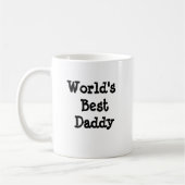 Worlds Best Daddy Tasse (Links)