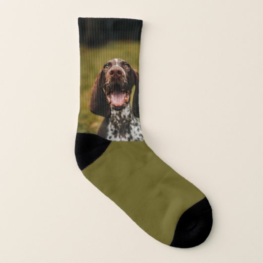 WORLDS BEST DOG DAD EVER SOCKS SOCKEN (Rechts - Außen)