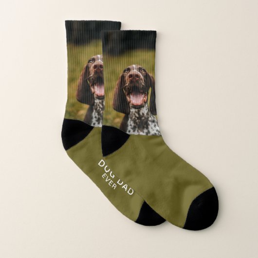 WORLDS BEST DOG DAD EVER SOCKS SOCKEN (Paar)