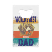 world's best dog dad geldbeutel flaschenöffner (Rückseite)