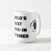 World's Best Drive In Customer Tasse (VorderseiteRechts)