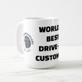 World's Best Drive In Customer Tasse (Vorderseite Links)