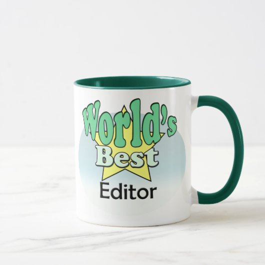 World's Best Editor Tasse (Rechts)