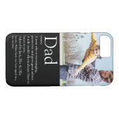 World's Best Ever Vater Definition Fun Foto Black Case-Mate iPhone Hülle (Rückseite (Horizontal))