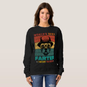 Worlds Best Farter I Mean Father Best Dad Ever Coo Sweatshirt (Vorne ganz)