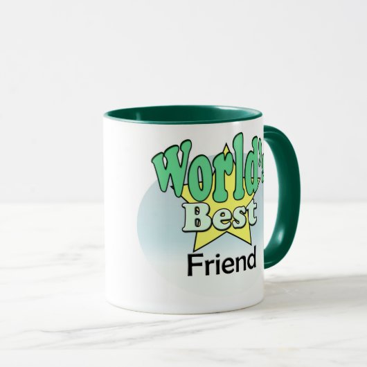 World's best Friend Tasse (VorderseiteRechts)