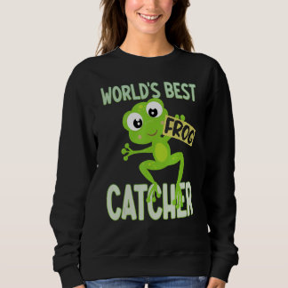 World's Best Frog Catcher Tees Boys Girls Kids Fro