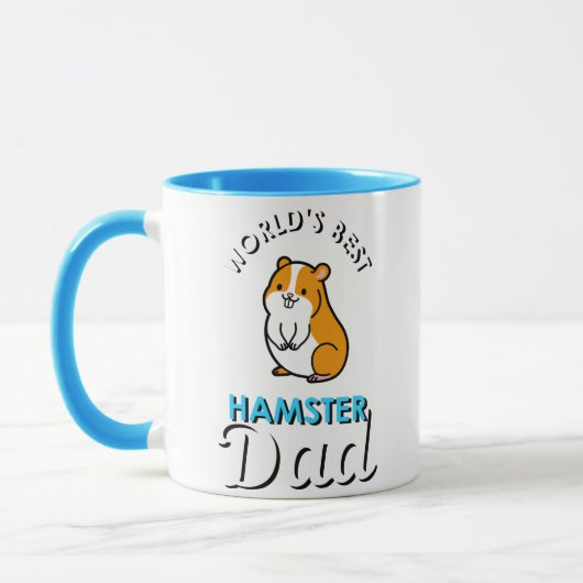 World's Best Hamster Dad Tasse (Links)