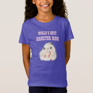 Worlds Best HAMSTER MAMA - Liebe Rescue Foster Ado T-Shirt