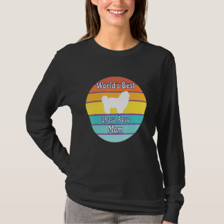 World's Best Lhasa Apso Mom T-Shirt