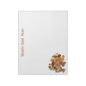 Worlds Best Mama Note Pad mit Poppies Notizblock (Rotiert)