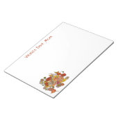 Worlds Best Mama Note Pad mit Poppies Notizblock (angewinkelt)