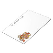 Worlds Best Mama Note Pad mit Poppies Notizblock (angewinkelt)