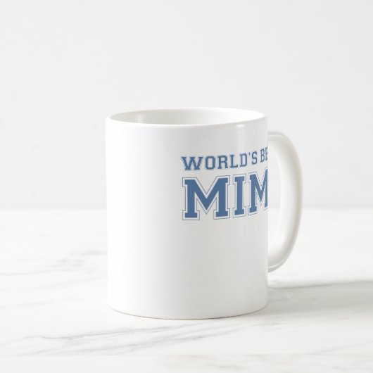 Worlds Best Mimi Kaffeetasse (VorderseiteRechts)
