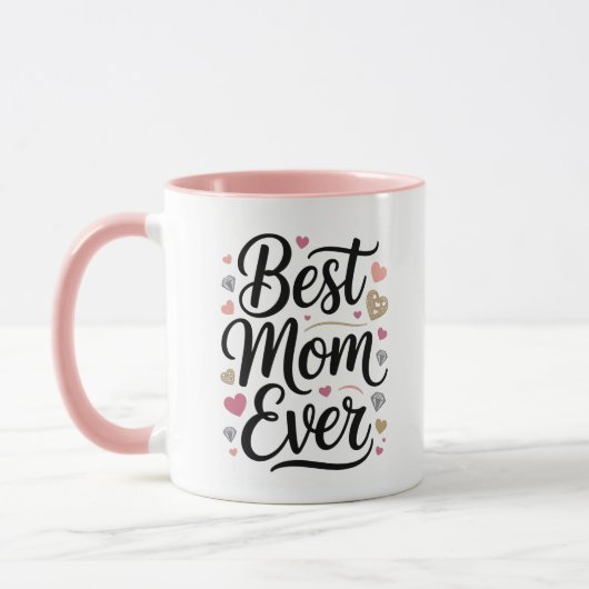 World's Best Mom Diamonds Tasse (Links)