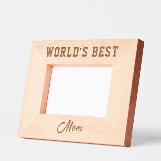 World's Best Mom Engraved Frames Geätzte Rahmen (Links)