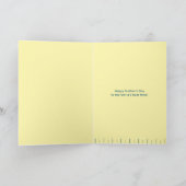 World's Best Mom Funny Butter Stick Mother's Day Karte (Innenseite)