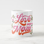 Worlds Best Mom Jumbo-Tasse<br><div class="desc">Wonderful design which is perfect as a gift for dear mum. Whether it's a birthday or Mother's Day, give your mother something nice.</div>