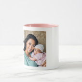 World's Best Mom Mug - Trendy Personalized Gift Tasse (Zentrum)