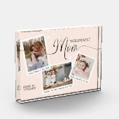 World's Best Mom Script Photo Collage Mother's Day Fotoblock (Links)
