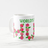World's Best Mum Kaffeetasse (Vorderseite Links)