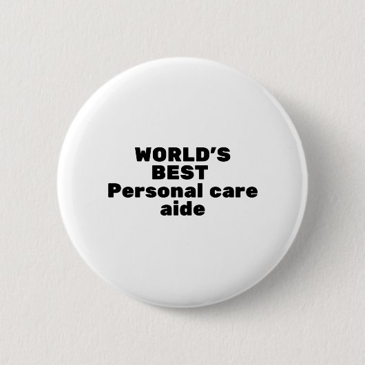 World's best Personal Care Button (Vorderseite)