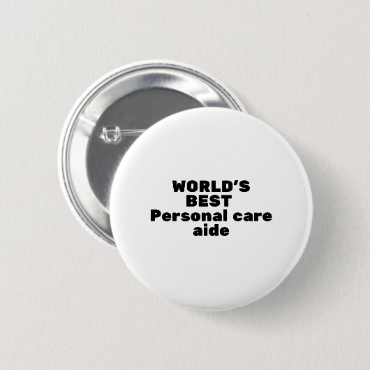 World's best Personal Care Button (Vorne & Hinten)