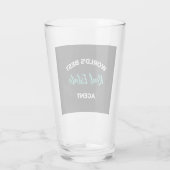 World's Best Real Estate Agent Glas (Rückseite)