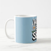 World's Best Sister Graphic: Retro Daisy & Ladybug Kaffeetasse (Links)