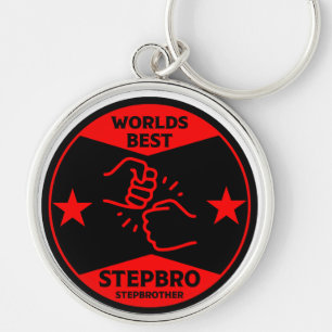 Worlds Best Stepbrud Schlüsselanhänger