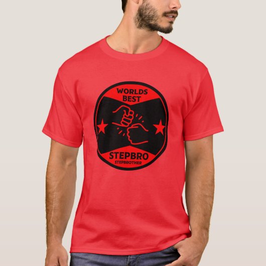 Worlds Best Stepbrud T-Shirt (Vorderseite)