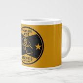 Worlds Best Stepsister Jumbo-Tasse (Vorderseite Rechts)