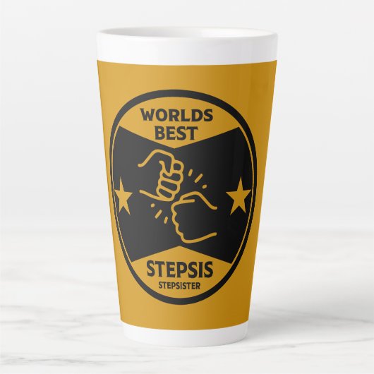 Worlds Best Stepsister Milchtasse (Vorderseite)