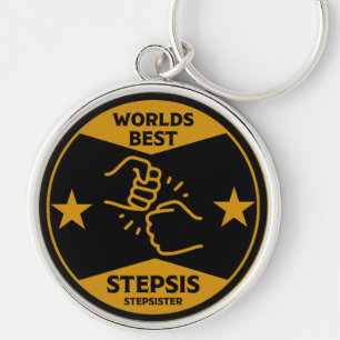 Worlds Best Stepsister Schlüsselanhänger