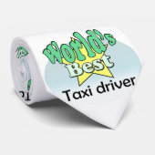 World's best Taxi Driver Krawatte (Gerollt)