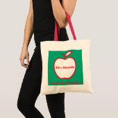 World's Best Teacher (green) Tragetasche (Vorderseite (Produkt))